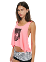 PINK RACERBACK TANK TOP
